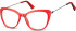 SFE-10659 glasses in Transparent Red
