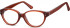 SFE-8176 glasses in Clear Brown