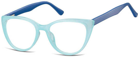 SFE-10916 glasses in Milky Blue/Dark Blue