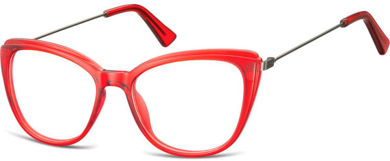 SFE-10664 glasses in Transparent Red