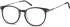 SFE-10553 glasses in Black/Clear