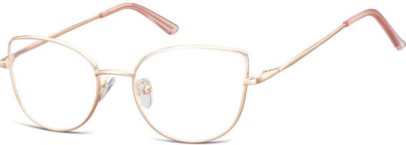 SFE-10693 glasses in Shiny Pink Gold