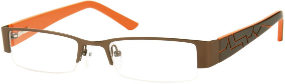 SFE-8220 glasses in Coffee/Orange