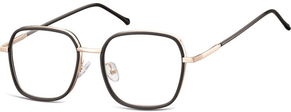 SFE-10925 glasses in Pink Gold/Black