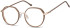 SFE-10926 glasses in Pink Gold/Brown