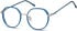 SFE-10926 glasses in Light Gunmetal/Blue