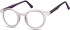 SFE-10931 glasses in Clear/Dark Purple