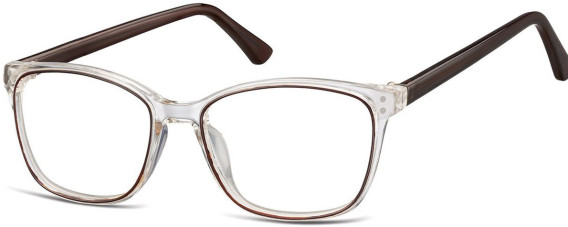 SFE-10932 glasses in Clear/Dark Brown