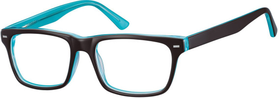 SFE-8264 Glasses in Black/Turquoise