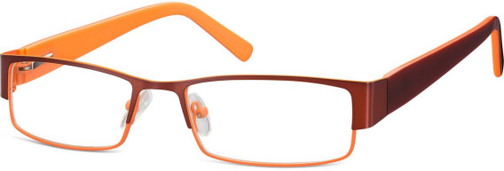 SFE-8121 glasses in Matt Brown/Orange