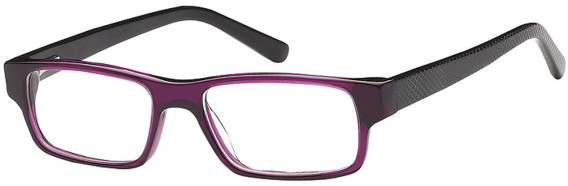 SFE-8174 glasses in Clear Purple/Black