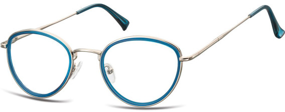 SFE-11319 glasses in Light Gunmetal/Blue