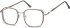 SFE-11316 glasses in Light Gunmetal/Grey