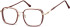 SFE-11316 glasses in Gold/Red