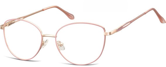 SFE-11311 glasses in Pink Gold/Soft Pink