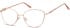 SFE-11311 glasses in Pink Gold/Soft Pink