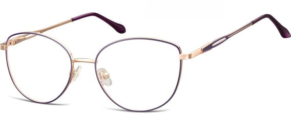 SFE-11311 glasses in Pink Gold/Purple