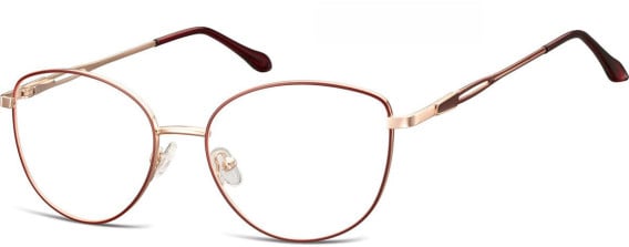 SFE-11311 glasses in Pink Gold/Red
