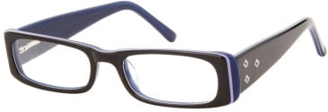 SFE-11285 glasses in Black/Blue