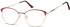 SFE-11310 glasses in Shiny Gold/Red