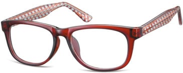 SFE-11300 glasses in Red/Clear