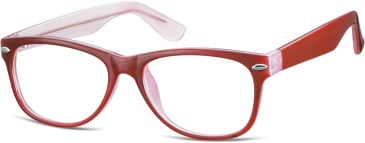 SFE-11297 glasses in Red/Clear
