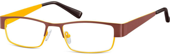 SFE-11254 glasses in Coffee/Yellow