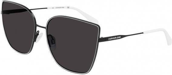 Calvin Klein Jeans CKJ21213S sunglasses in Black/White