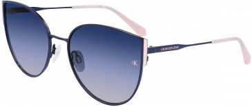 Calvin Klein Jeans CKJ21210S sunglasses in Navy/Crystal Pink