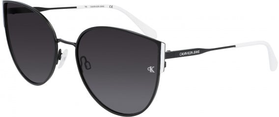 Calvin Klein Jeans CKJ21210S sunglasses in Black/White