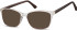 SFE-10932 sunglasses in Clear/Dark Brown