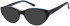 SFE-2033 sunglasses in Black/Clear Blue