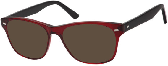 SFE-2038 sunglasses in Clear Red