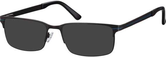 SFE-8091 sunglasses in Black/Blue