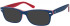 SFE-8179 sunglasses in Blue/Clear Red
