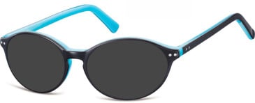 SFE-8180 sunglasses in Black/Blue