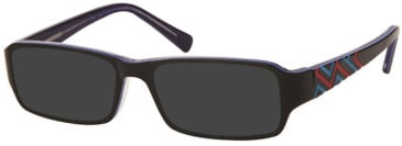 SFE-8182 sunglasses in Black
