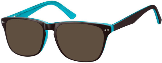 SFE-8259 sunglasses in Black/Turquoise