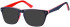 SFE-8259 sunglasses in Black/Red