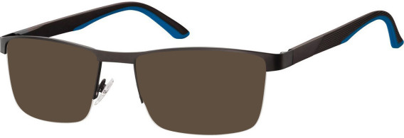 SFE-9766 sunglasses in Black/Blue