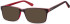 SFE-9789 sunglasses in Black/Clear Red