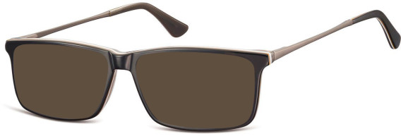 SFE-9822 sunglasses in Black/White/Grey