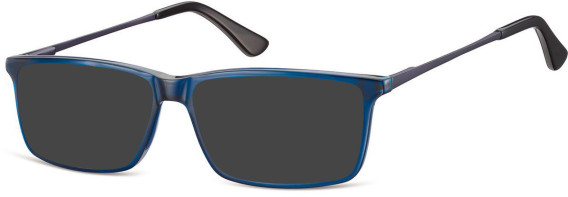 SFE-9822 sunglasses in Clear Dark Blue