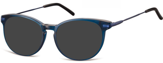 SFE-9827 sunglasses in Clear Dark Blue