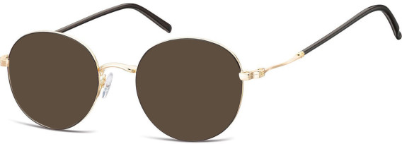 SFE-10125 sunglasses in Gold/Black