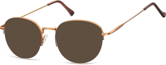 SFE-10128 sunglasses in Coffee/Dark Brown