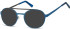 SFE-10144 sunglasses in Matt Light Blue/Black