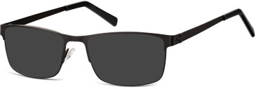 SFE-10146 sunglasses in Matt Black/Black