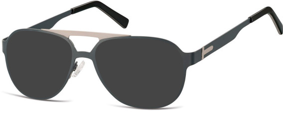 SFE-10147 sunglasses in Matt Dark Grey/Light Grey