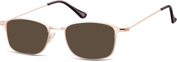 SFE-10526 sunglasses in Pink Gold